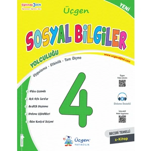 Üçgen Akademi 2025 4. Sınıf Beceri Temelli Sosyal Bilgiler Yolculuğu