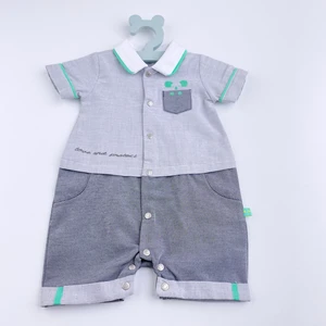 Bon Chic Baby Bebek/çocuk Gri Bebek Tulum