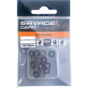 Savage Gear Split Ring Ss+Bln 20 Adet Halka