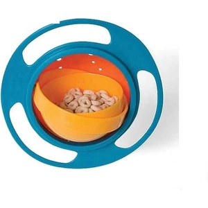 Dökülmeyen Mama Tabağı Evrensel 360 Derece Dönen Yemek Kabı Tabak Anne Bebek Oyuncak