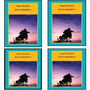 İnce Memed Seti 4 Kitap - Yaşar Kemal
