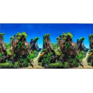 Canlı Petshop Arka Fon Kayıp Orman 50 cm Uzunluk Yükseklik 40 cm NO 8016