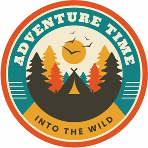 Sticker Usta Adventure 4x4 Kamp Vahşi Doğa Araba Oto Karavan Sticker 00117