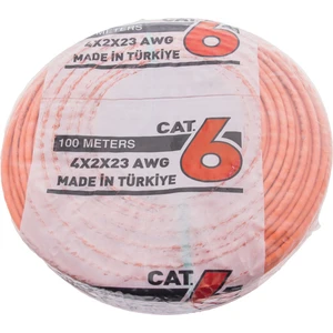 4X2X23 Cat6 Ethernet Kablosu - 100 Metre | Yüksek Hızlı Ağ Bağlantısı