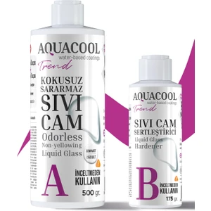 Aquacool Trend Kokusuz Sararmaz Sıvı Cam 500 ml