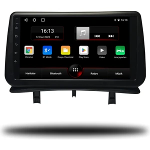 Renault Clio 3 Android Carplay Multimedya 2005-2011 6gb Ram - 128GB Hafıza - 8 Çekirdek