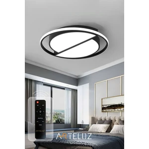 Kesik Yuvarlak Model Modern Plafonyer Avize (50 Cm)