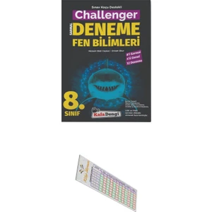 Kafa Dengi Yayınları 8. Sınıf Challenger Fen Bilimleri Branş Denemesi 12'li - Soru Çözüm Ayracı