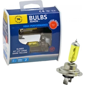 12V H7 Ampul Halogen Sarı 100W 5000K 2 Li SL3603