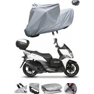 Sym Jet x 125 Motosiklet Brandası Topcase Arka Çanta Uyumlu Branda Örtü