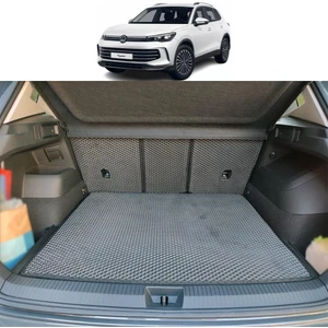 Volkswagen Tiguan Bagaj Havuzu Paspası Üst 2024-SONRASI 5 Parça Siyah