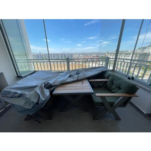 Bahçe Mobilya Koruma Örtüsü Branda 160X100X80 cm - Santimetre, Su Geçirmez, Güneşten Korur