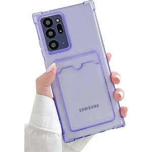 Samsung Galaxy Note 20 Ultra Kılıf Darbe Emici Köşe Korumalı Kartlıklı Cüzdanlı Silikon Kapak