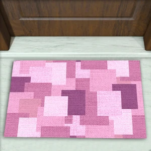 Geometrik Desenli Dekoratif Kapı Önü Paspası No: 1496