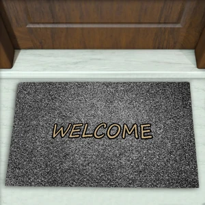 Modern Desenli Dekoratif Kapı Önü Paspası No: 1411