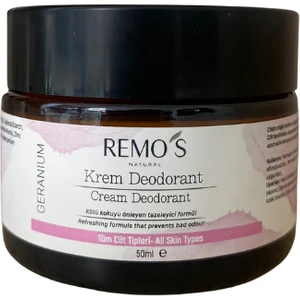 Remo's Natural Itır Krem Deodorant
