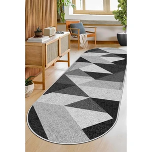 West Home Makinede Yıkanabilir Kaymaz Taban Leke Tutmaz Oval Yolluk Ev Dekorasyonu Için Kesme Yolluk