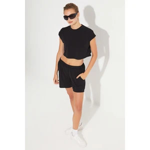 BRV-028 Siyah Kadın Tshirt