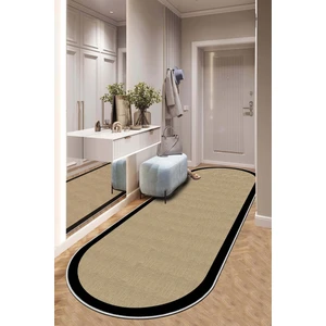 Makinede Yıkanabilir Kaymaz Taban Leke Tutmaz Oval Yolluk Ev Dekorasyonu Için Hasırlı Kesme Yolluk