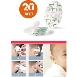 Mor Bebe  Kulak Koruyucu Çocuk ve Bebek Kulak Bandı