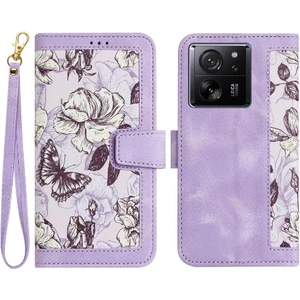 Manyi Mall Cüzdan Kılıf Için Xiaomi 13T Manyetik Kapatma Kart Tutucu Anti Scratch Pu (Yurt Dışından)
