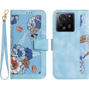 Manyi Mall Cüzdan Kılıf Için Xiaomi 13T Manyetik Kapatma Kart Tutucu Anti Scratch Pu (Yurt Dışından)