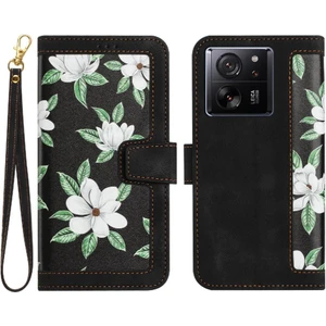 Manyi Mall Cüzdan Kılıf Için Xiaomi 13T Manyetik Kapatma Kart Tutucu Anti Scratch Pu (Yurt Dışından)