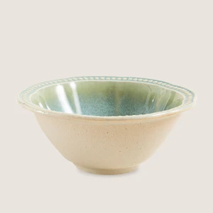 Vintage Çorba Kasesi 15 cm Yeşil