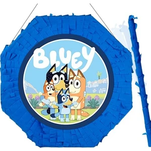 Parti Dükkanım Bluey Pinyata 42 cm + Sopası