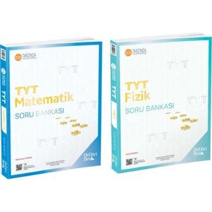 Üçdörtbeş Yayınları TYT Matematik Soru Bankası - Fizik Soru Bankası