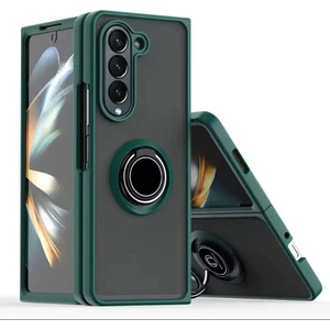 Samsung Galaxy Z Fold 3 Kılıf Montreal Mat Yüzüklü Spot Kapak