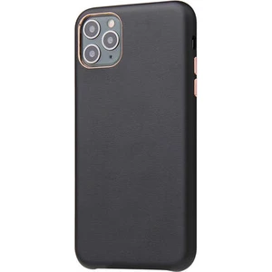 Techno Guru iPhone 11 Pro Kılıf Pu Deri ve Kadife Kaplamalı Eyzi Premium Kapak