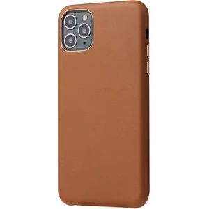 Techno Guru iPhone 11 Pro Kılıf Pu Deri ve Kadife Kaplamalı Eyzi Premium Kapak