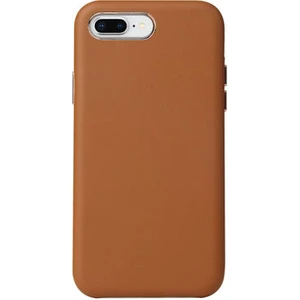 Techno Guru iPhone 8 Plus Kılıf Pu Deri ve Kadife Kaplamalı Eyzi Premium Kapak