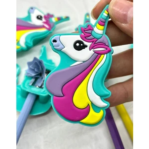 Turkuaz Unicorn Kalemtraş / Kalem Açacağı