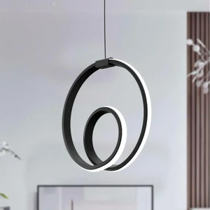 Orjin Siyah Tekli Sarkit LED Günışığı Ultra Ledli Salon Mutfak Oda Hol Ledli Avize