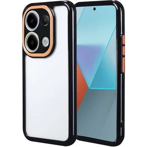 Xiaomi Redmi Note 13 Pro 4g Kılıf Kamera Korumalı Renkli Kenar ve Çerçeve Tasarımlı Vitamin Kapak