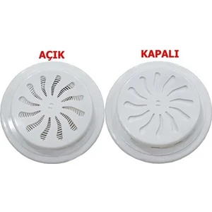 Doğuş Mutfak Ayarlı Cam Menfezi Doğalgaz Menfez Kapağı