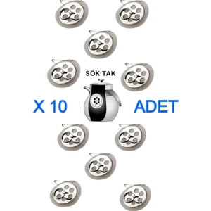Doğuş Mutfak Çaydanlık Demlik Içi Süzgeç 10 Adet 10 Adet Söktak