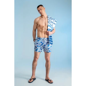 Dijital Baskılı Plaj Havlusu & Deniz Şortu Ikili Takım