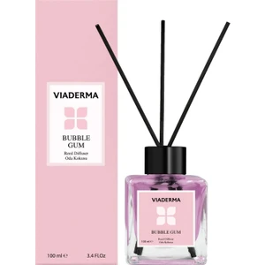 Kare Şişe Bubblegum Esansı Bambu Çubuklu Oda Kokusu 100 ml