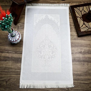 Asya Bayrak Tafta Seccade Gri