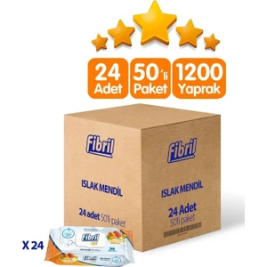 Oxy Narenciye Kokulu Islak Mendil 24X50 Lı Paket