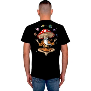 Magic Mushroom Buddha Yoga Aum Oum Çakra Tişört  T-Shirt