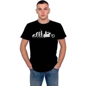 Motorcycle Human Evolution Motorcycle Car Stickers Tişört  T-Shirt