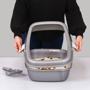 Açık Kedi Tuvaleti Eleksiz