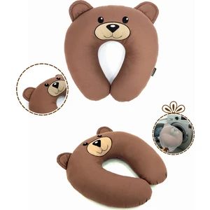 Emzirme Yastığı Bebek Destek Minderi Hamile Yastığı Pamuk Kumaş Morbear Serisi