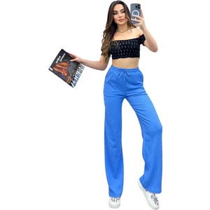 CMZ Collection Kadın Yazlık Günlük Esnek Ince Yeni Sezon Palozzo Pantolon