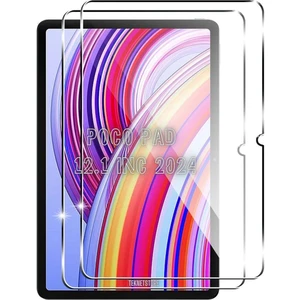 Poco Pad 12.1 Inç 2024 Nano Kırılmaz Ekran Koruyucu Şeffaf Esnek Cam Tam Uyumlu