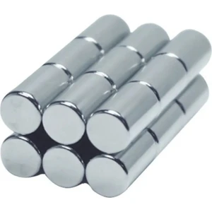 Neodyum Mıknatıs Çap: 6mm KALINLIK/UZUNLUK:10MM [10'lu Paket]
